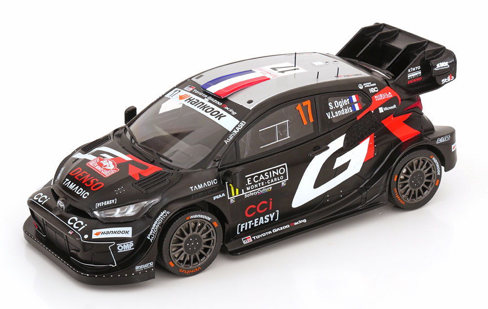 1:18 TOYOTA GR Yaris Rally1 №17 WRC Rally Monte Carlo S.Ogier / V.Landais (2025) - 18RMC229A