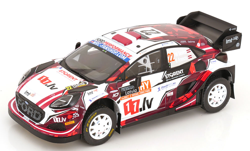 1:18 FORD Puma Rally1 №22  TeT Rally Latvia, Seks/Francis (2024) - S1809507