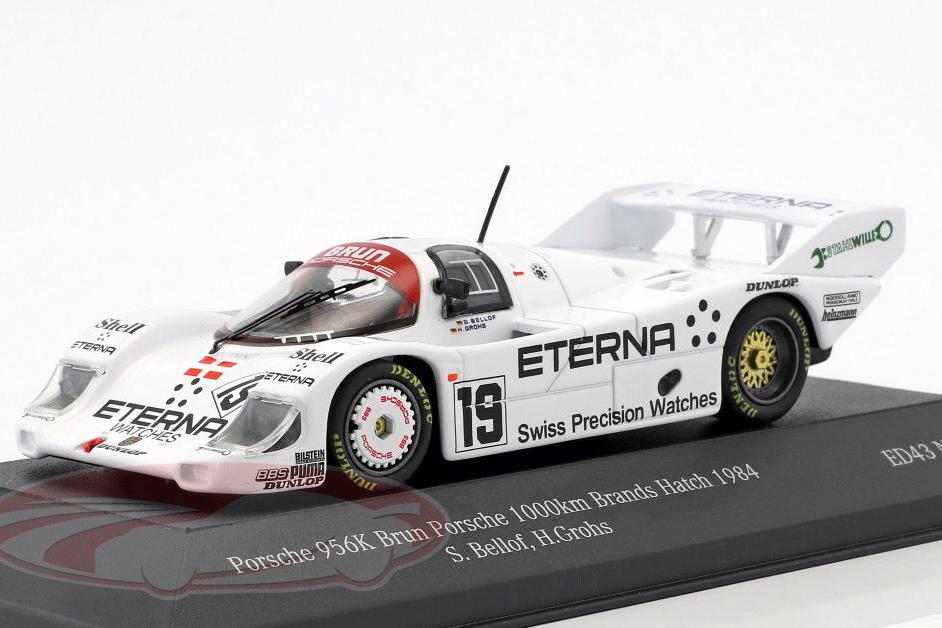 1:43 PORSCHE 956K №19 5th 1000km Brands Hatch Stefan Bellof, Harald Grohs (1984) - SBC015