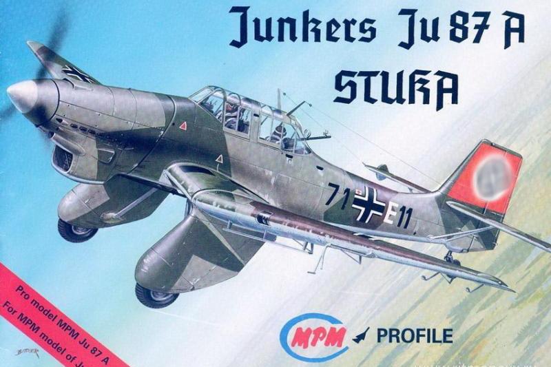 Книга о Junkers Ju 87A Stuka (28 страниц) - K001