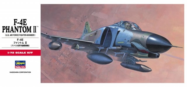 1:72 Сборная модель Самолет F-4E PHANTOM II - 00332