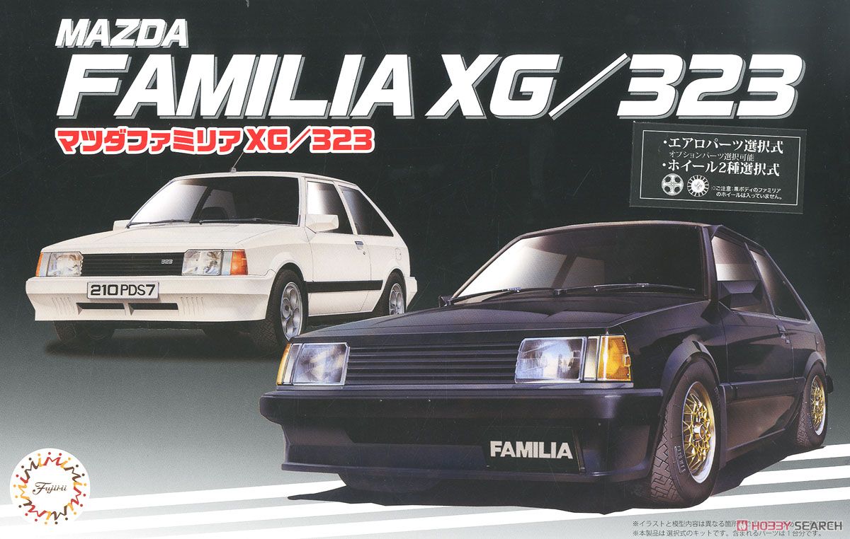 1:24 Сборная модель Mazda Familia XG/323 - 04684