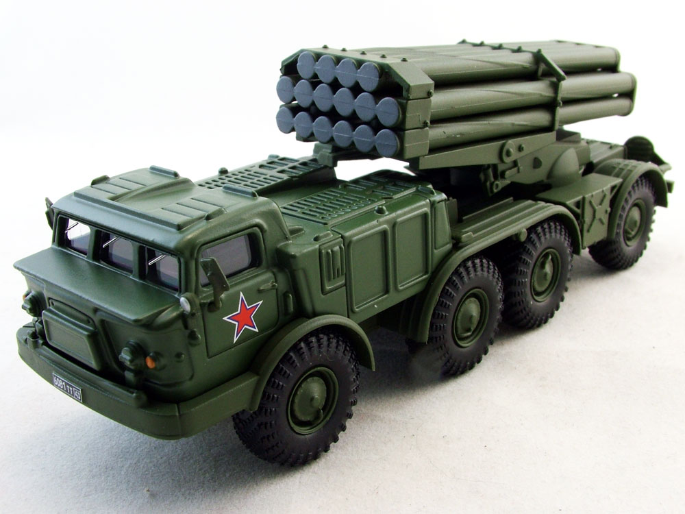 1:72 РСЗО 9К57 'Ураган', Боевые Машины Мира 2 - BMM002