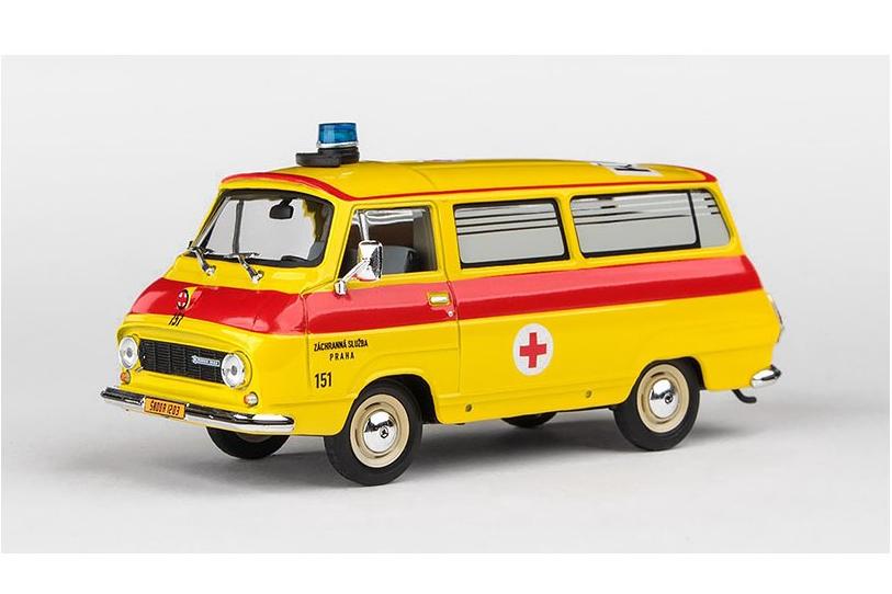 1:43 SKODA 1203 (1974) sanitka záchranka - 715XO3ZZ