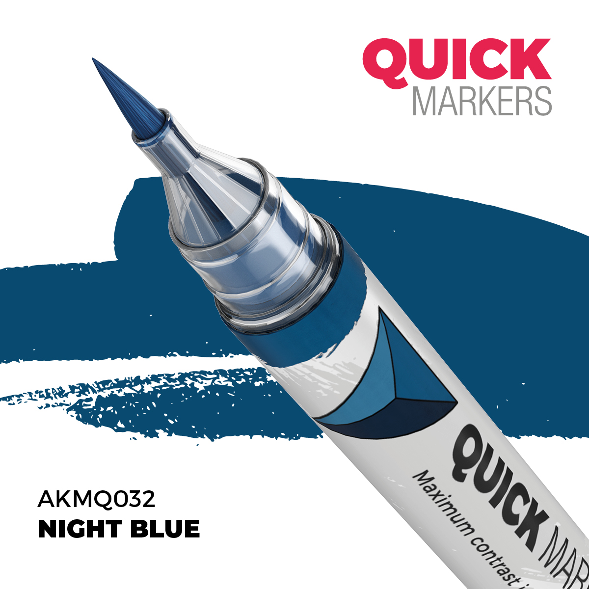 Маркер QUICK MARKER - Ночная синева / Night Blue - AKMQ032