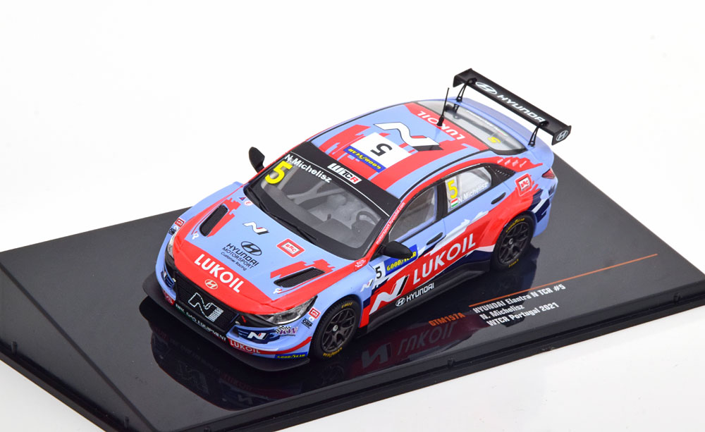 1:43 HYUNDAI Elantra N TCR #5 WTCR Portugal Michelisz (2021) - GTM157A