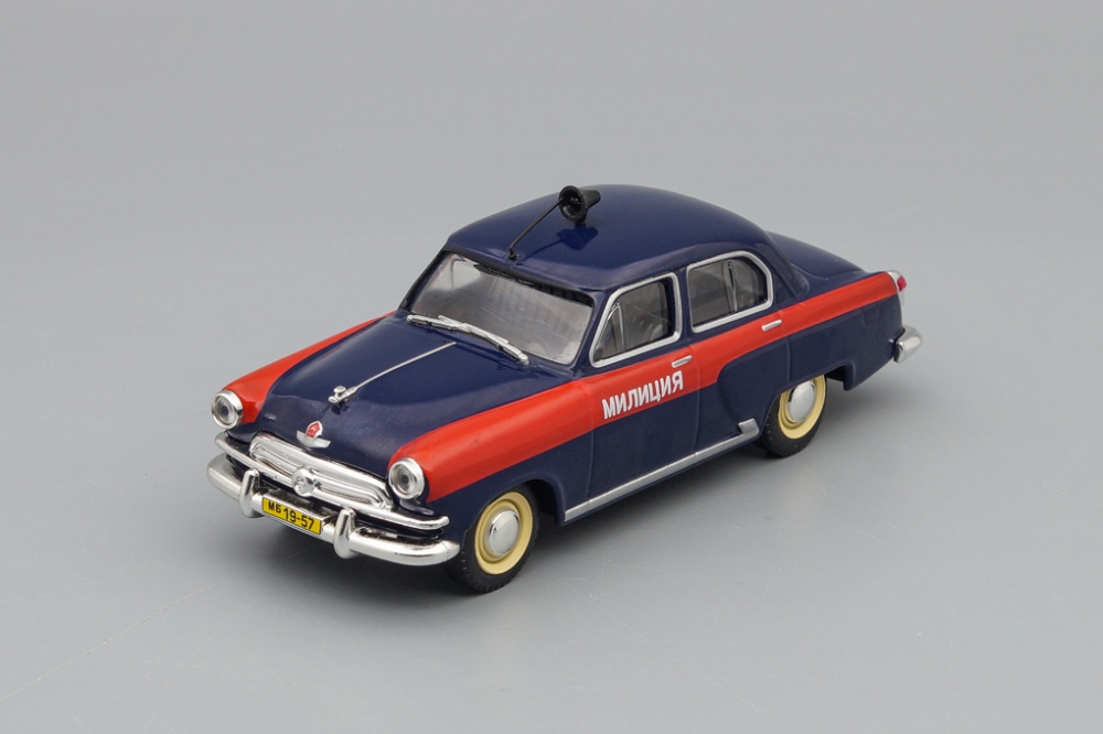 1:43 Горький 21 Милиция, Полицейские Машины Мира 8, синий - PCW008