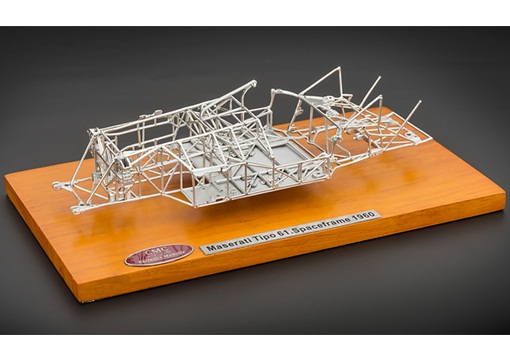 1:18 MASERATI Telaio - Tipo 61 Birdcage Chassis (1960), Silver - M-122