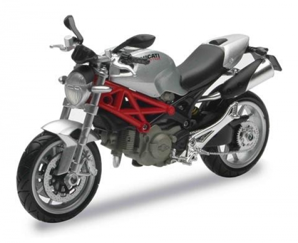 1:12 Ducati Monster 1100 2010, grey - 44023B