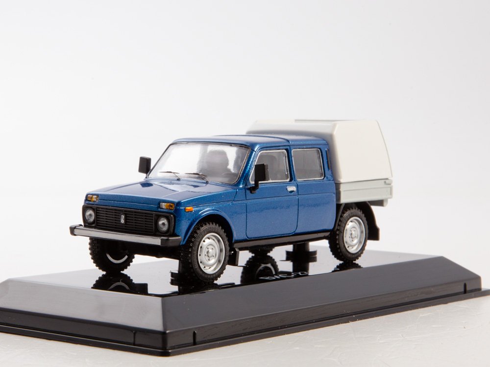 1:43 Волжский автомобиль ВИС-234610, синий / серый - LST034