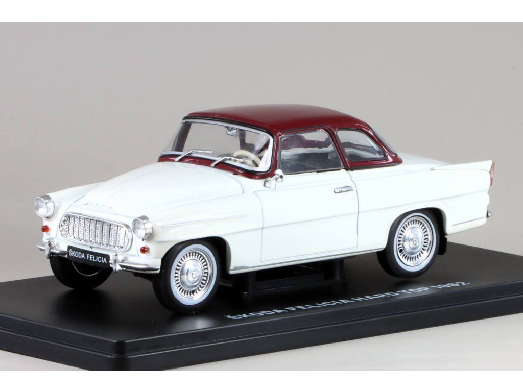 1:24 SKODA Felicia Hardtop (1962), white - 124SK05