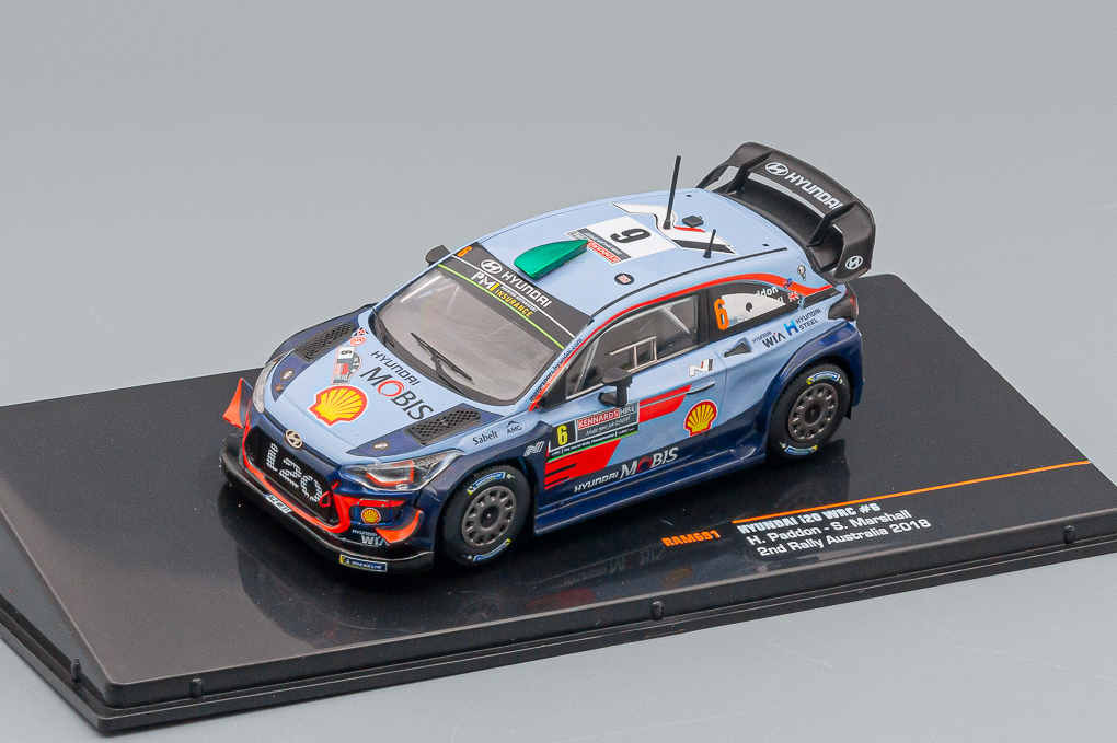 1:43 HYUNDAI i20 WRC #6 Paddon/Marshall Rally Australia 2018 - RAM691