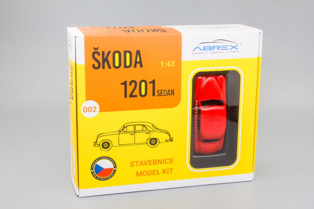 1:43 Сборная модель SKODA 1201 (1956)  - Taxi - Model Kit - 711XDBG