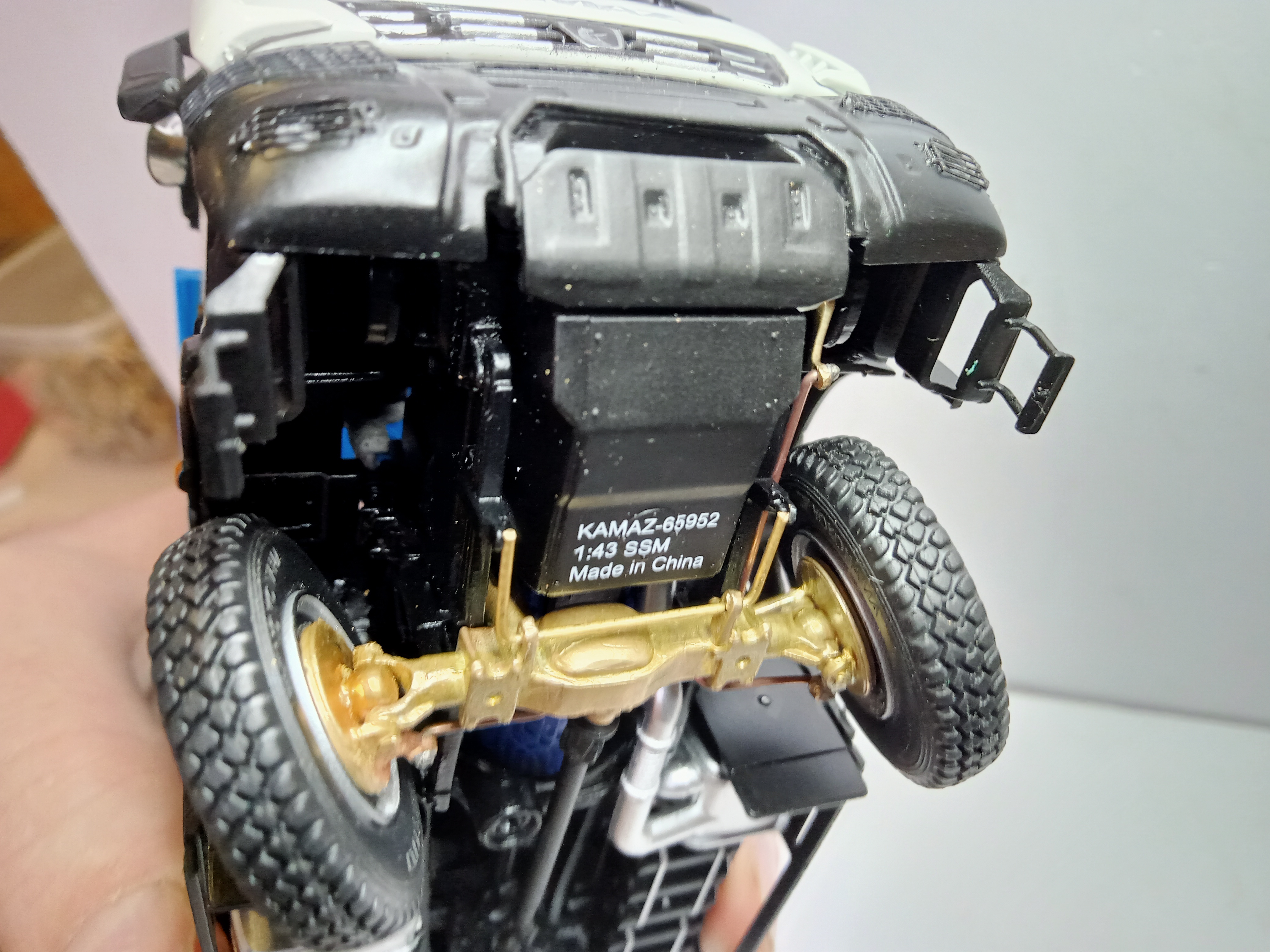 1:43 Поворотный мост для Камский 65952 в сборе под SSM в сборе - MSH133