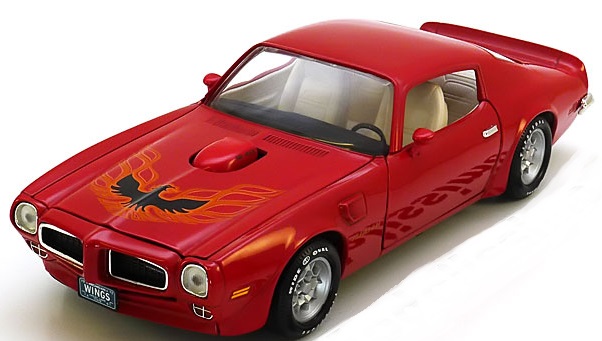 1:18 PONTIAC Firebird Trans Am (1973), red - 7300