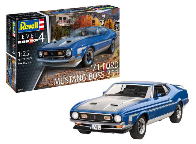 1:25 Сборная модель FORD Mustang Boss 351 - 07699