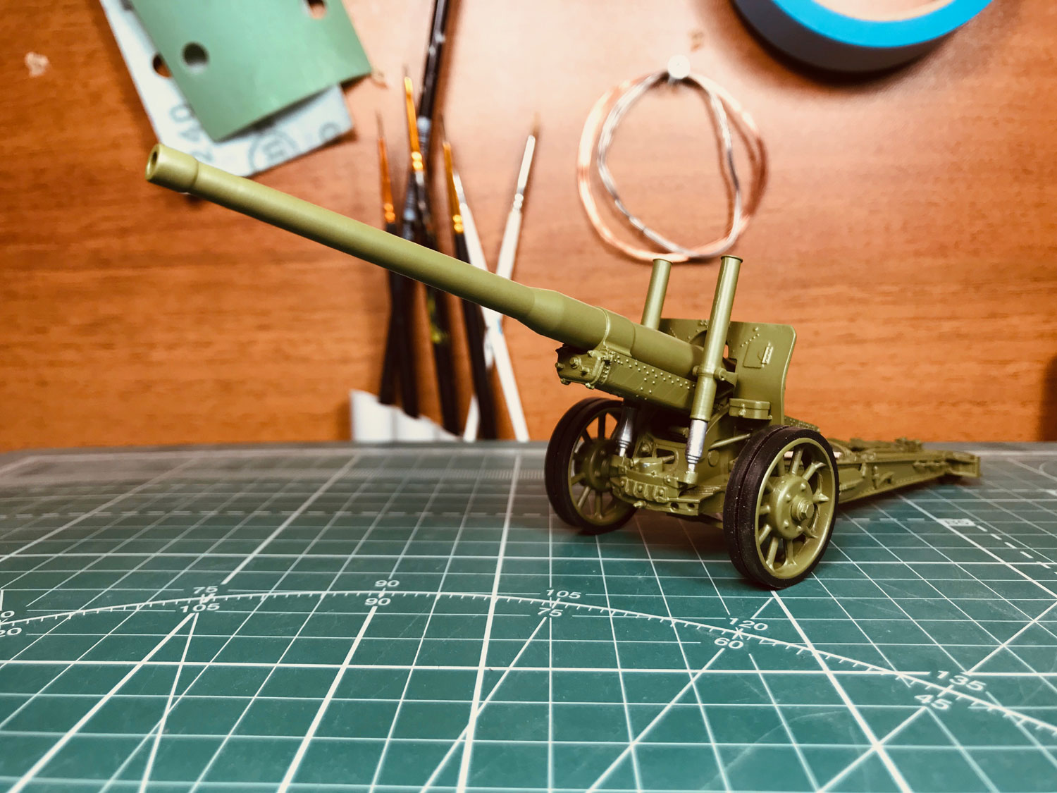 1:43 А-19 122-мм корпусная пушка - a191