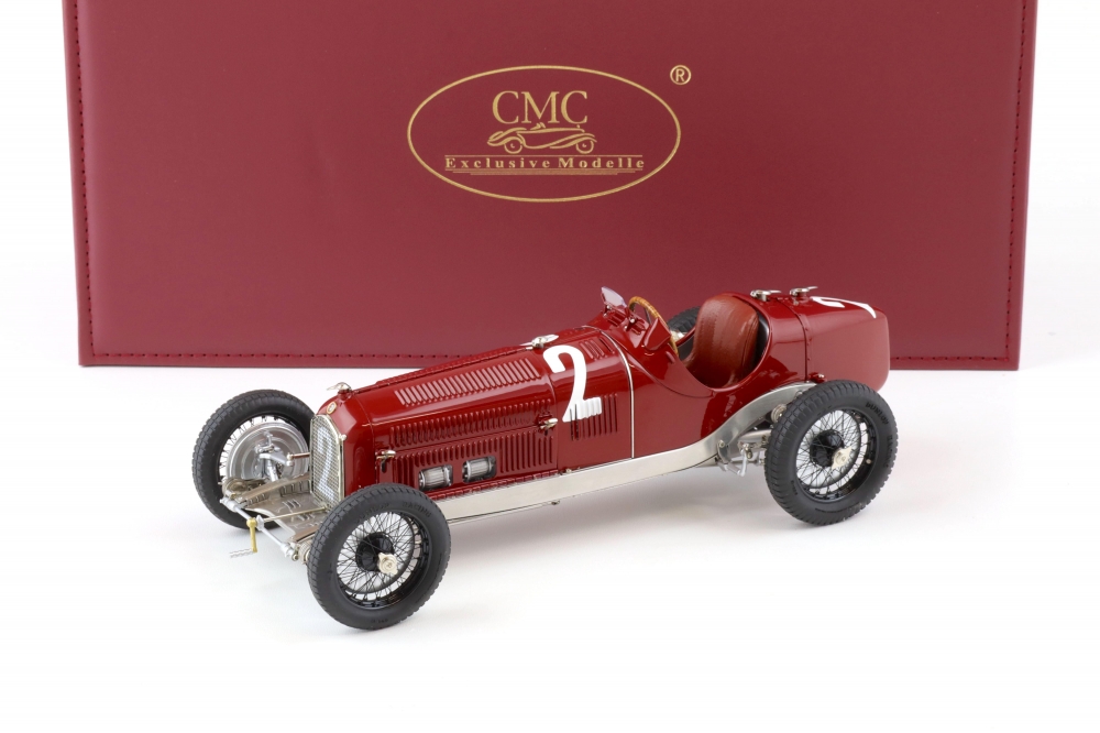 1:18 ALFA ROMEO F1 P3 N2 Winner Germany Gp (1932) R.Caracciola, red - M-220