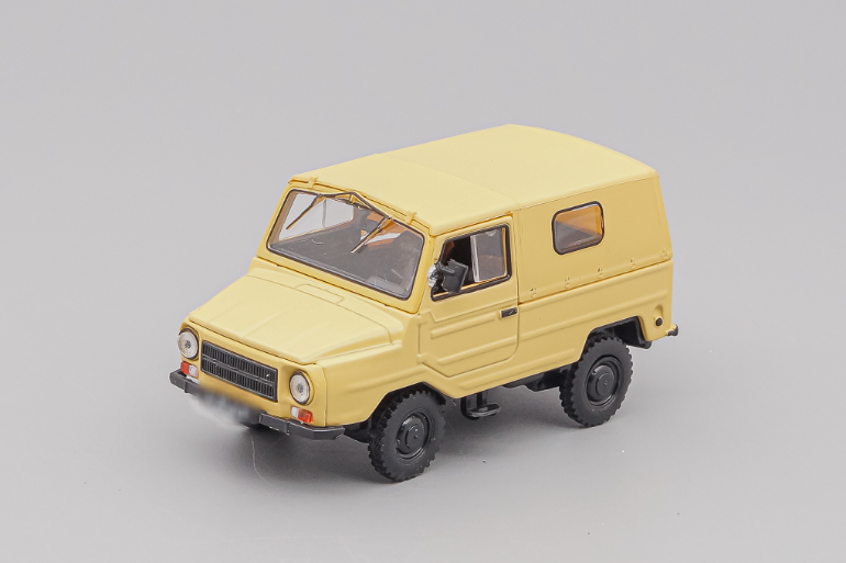 1:43 ЛУАЗ 969М, Автолегенды СССР 33, бежевый - AL033-X13
