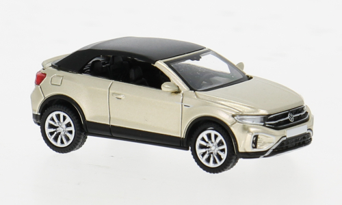 1:87 VOLKSWAGEN T-Roc Cabriolet closed (2022), beige - 870602