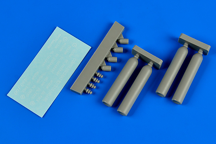 1:48 Набор дополнений для Compressed gas bottles - helium - 480 100