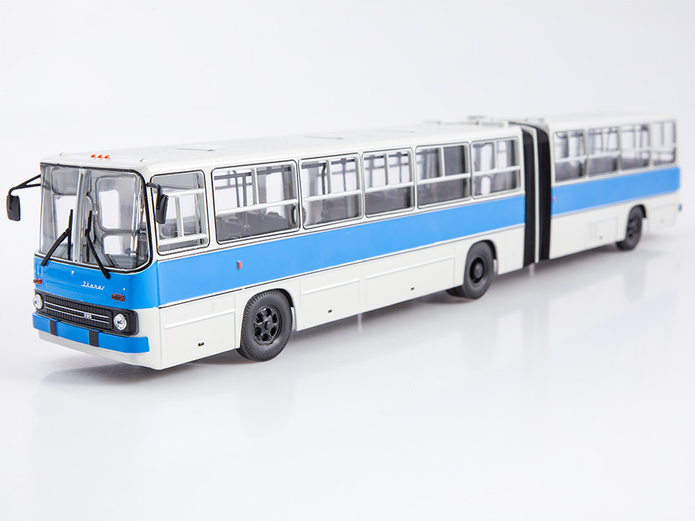 1:43 IKARUS-280.64, белый / голубой - 900544