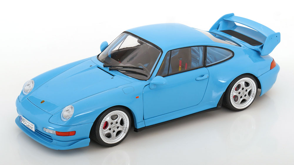 1:18 PORSCHE 911 (993) Clubsport (1997), blue - S1810101