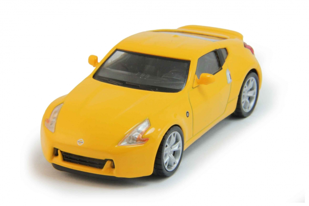 1:43 NISSAN 370Z, Суперкары 56, yellow - SUP056