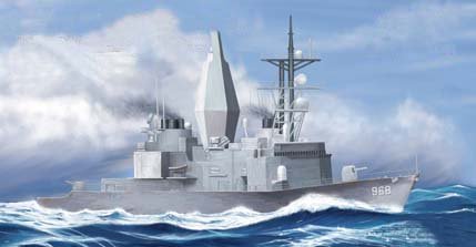 1:1250 Сборная модель Корабль USS Arthur W.Radford DD-968 - 82505