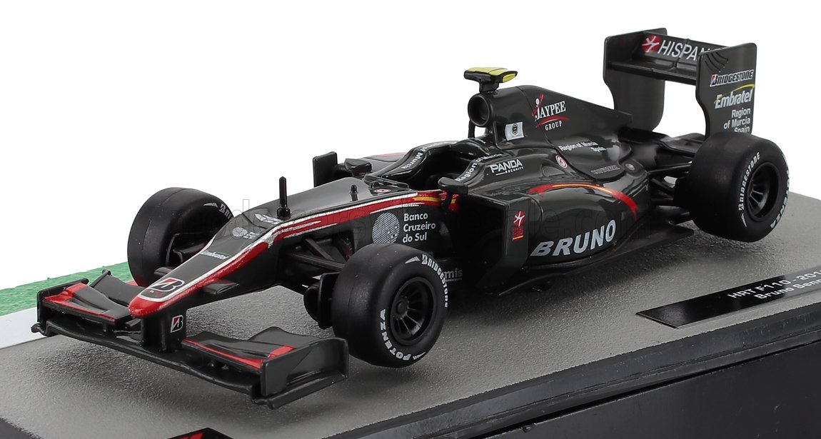 1:43 HRT F1 F110 Cosworth №21 Brazilian Gp (2010) Bruno Senna, Grey - F1098IT