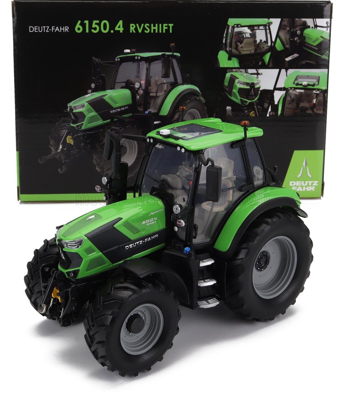 1:32 DEUTZ-FAHR 6150.4 Rvschift Tractor (2018), Green Black - UH6494