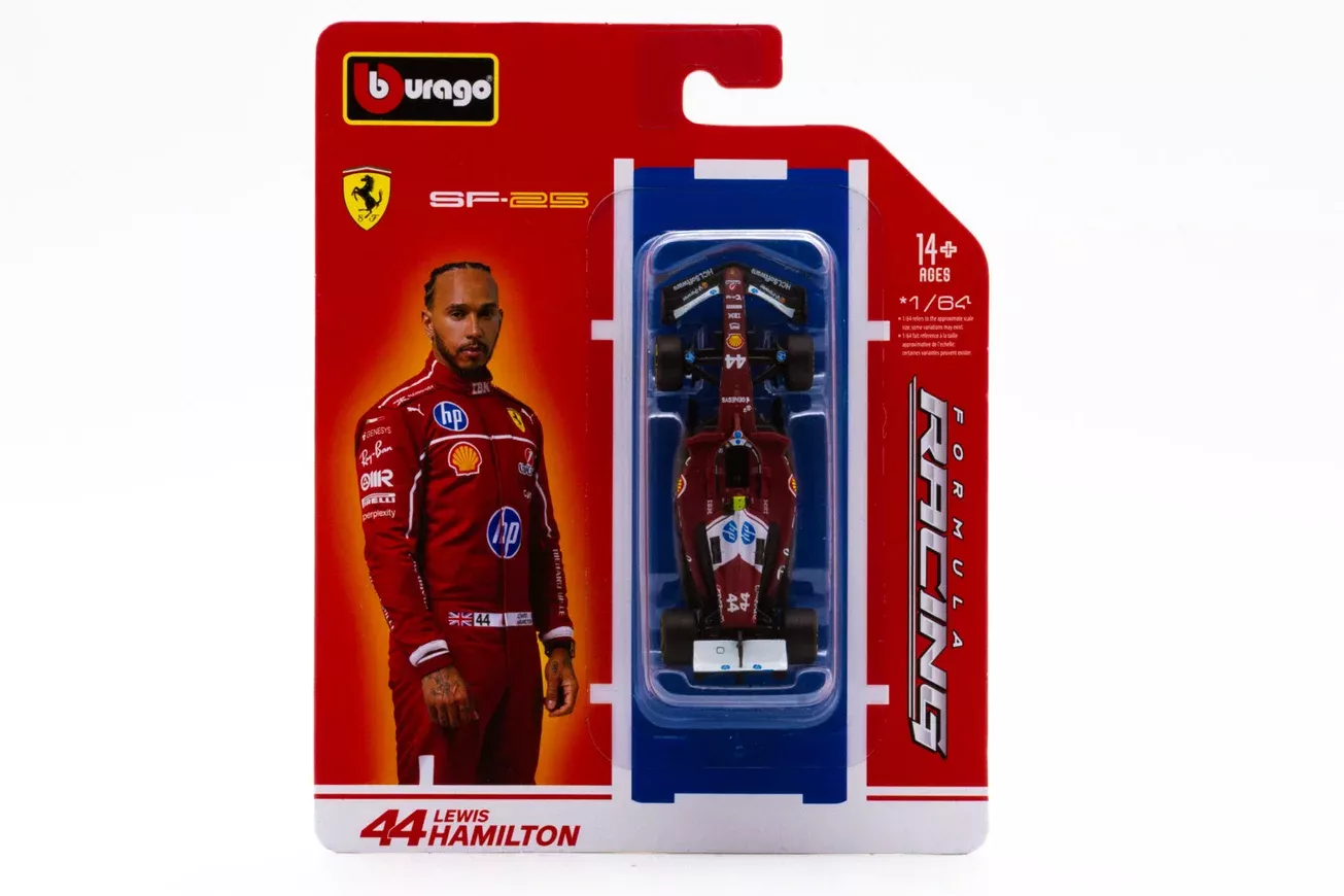 1:64 FERRARI SF-25 #44 Formula 1 Lewis Hamilton (2025) - 18-56801 #44