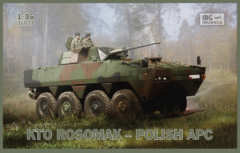 1:35 Сборная модель Польская БМП KTO ROSOMAK - 35033
