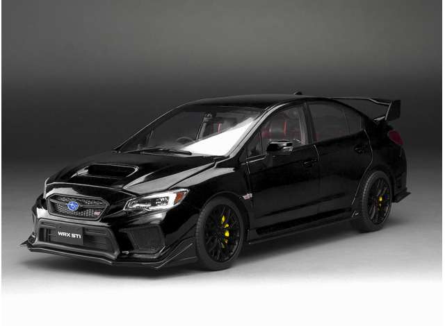 1:18 SUBARU WRX Sti (2018), black - 5557