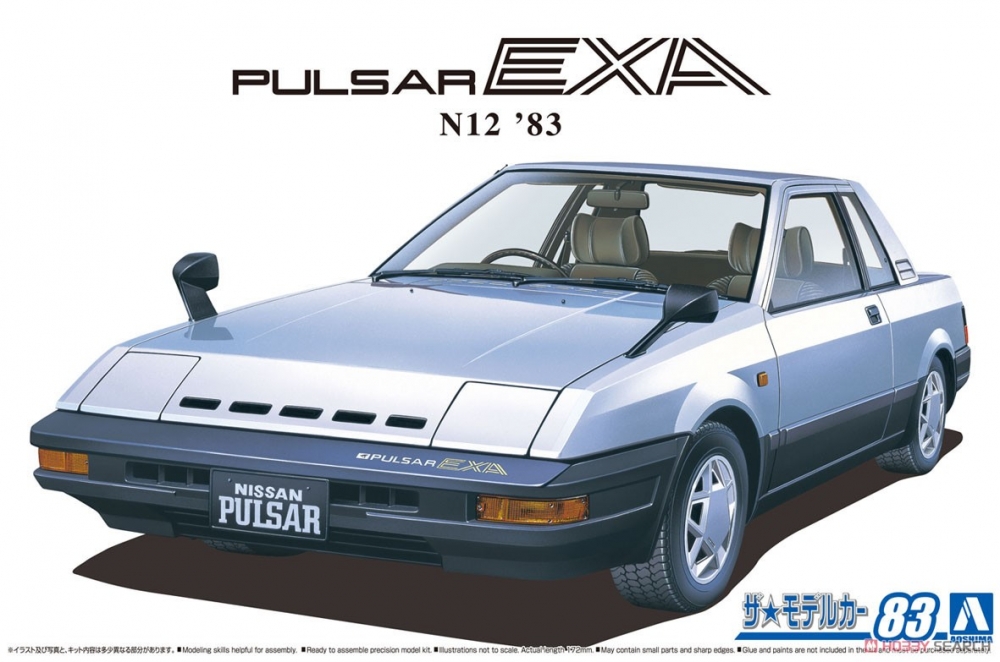 1:24 Сборная модель Nissan Pulsar EXA '83 - 06272