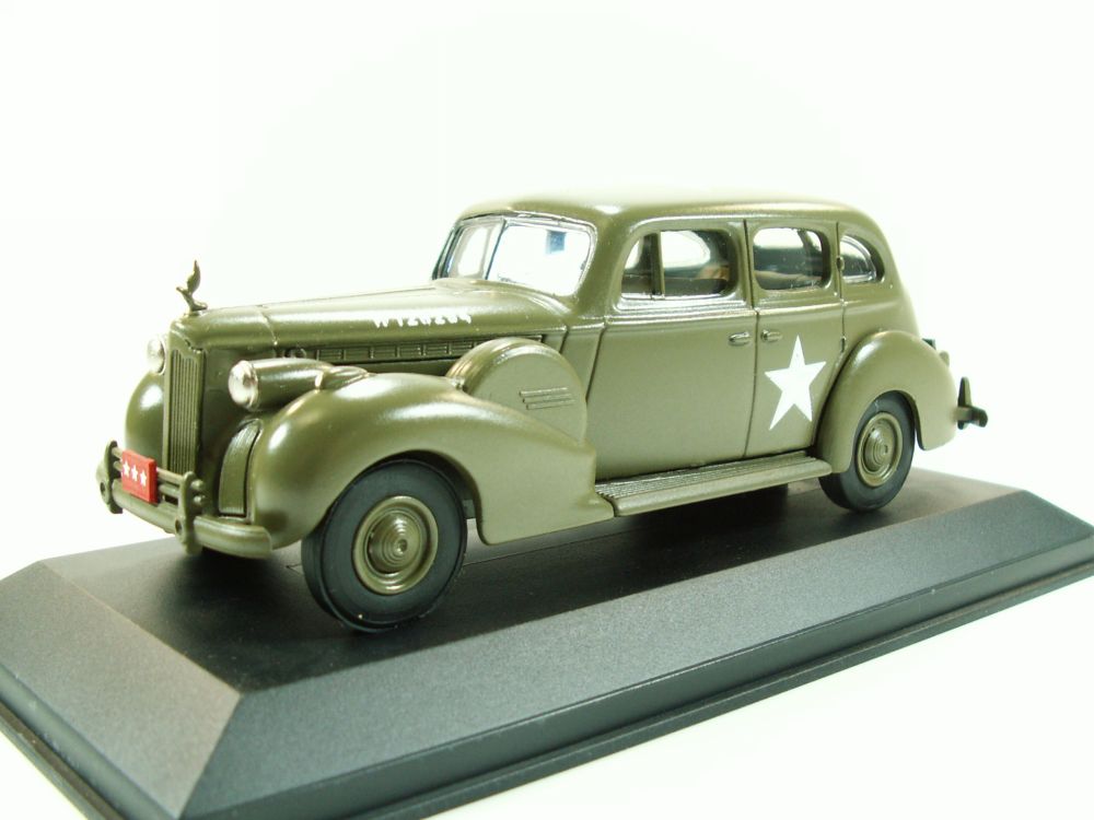 1:43 PACKARD Super 8 Berline Service (1940), оливковый - REX6601