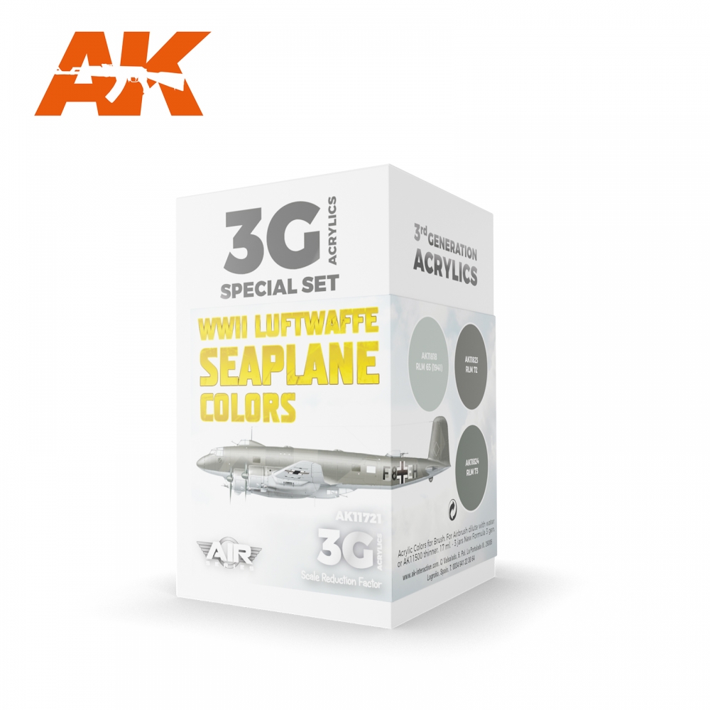 WWII Luftwaffe Seaplane Colors SET 3G - AK11721