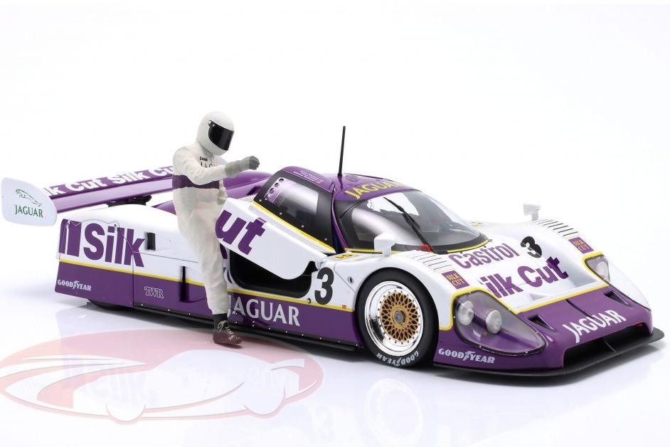 1:18 JAGUAR XJR-12 #3 Winner 24h LeMans with driver figure 1990) - CMR202 + AE180227