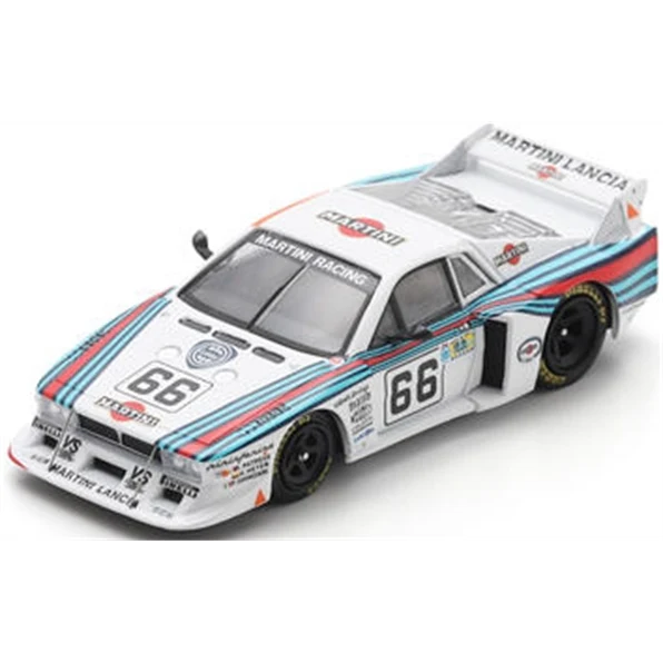 1:64 LANCIA Beta Montecarlo Turbo #66 24h Le Mans R.Patrese/H.Heyer/P.Ghinzani (1981), white / red / blue - 64S153
