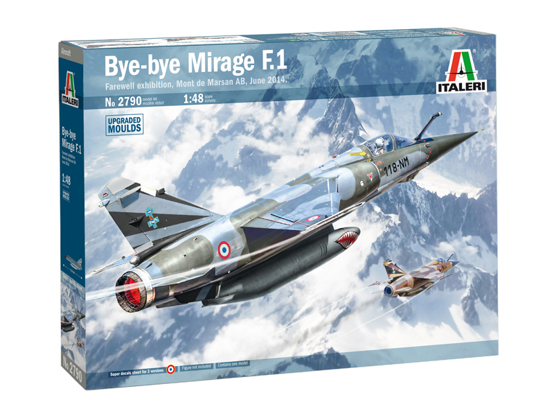 1:48 Сборная модель BYE-BYE MIRAGE F1 - 2790ИТ