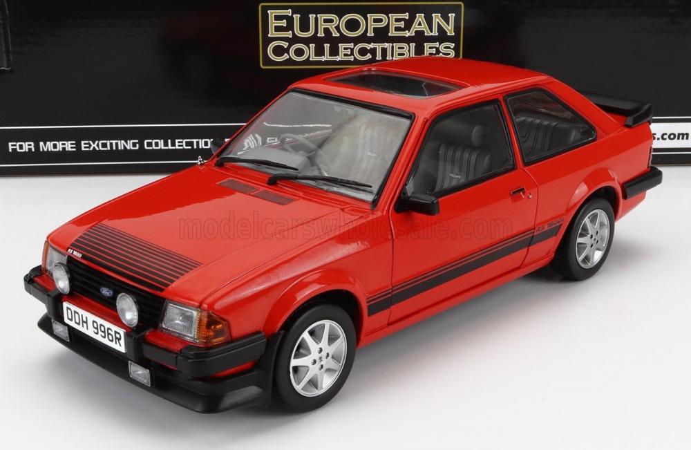 1:18 FORD ESCORT RS 1600i (1984), RED - 4996R