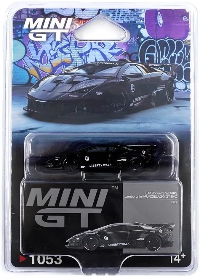 1:64 LAMBORGHINI Murcielago GT EVO (2008), black - MGT1053-BL