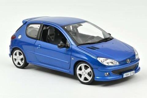 1:18 PEUGEOT 206 RC 2003 Blue Recif - 184724