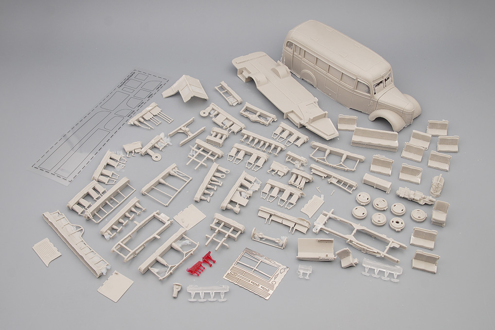 1:43 Сборная модель Автобус ЗИС-16