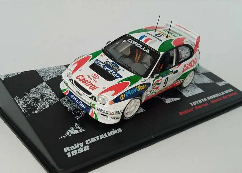 1:43 TOYOTA Corolla WRC #9 из серии RALLY CARS - RALLYC026