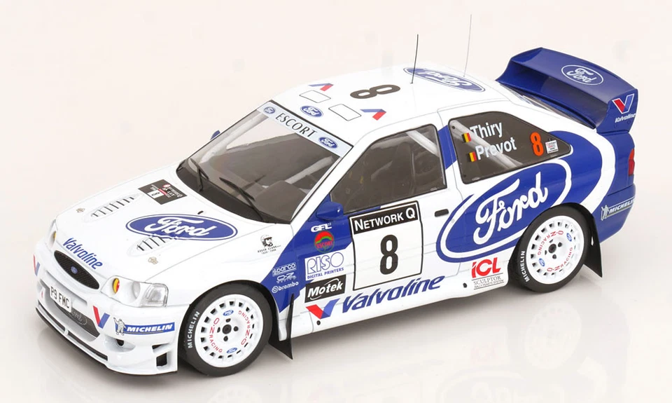 1:18 FORD Escort WRC №8 RAC Rally Bruno Thiry/Stephane Prévot (1998) - 18RMC170B