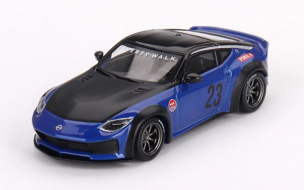 1:64 NISSAN Z400 Lb №23 Nation Works Lhd (2024), Blue Black - MGT00732-L