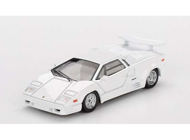 1:64 Lamborghini Countach 25th Anniversary, white 1989 - MGT01134BL