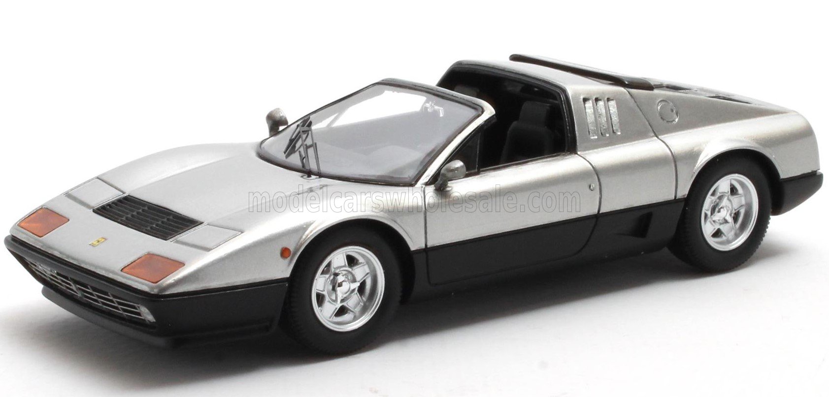 1:43 FERRARI 512bb Targa Straman (1978), Silver Black - MX40604-183