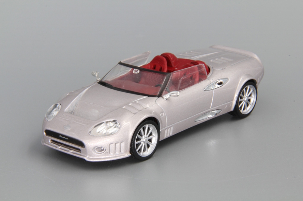 1:43 SPYKER C12 Spyder, Суперкары 27, silver - SUP027